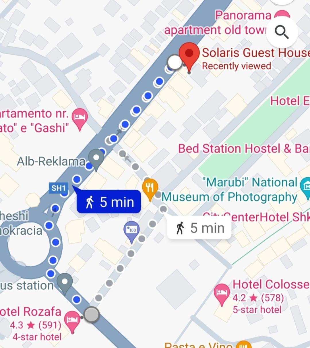 Solaris Guest House Shkodra Kültér fotó